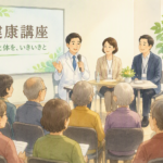 「健康講座」でお話します！